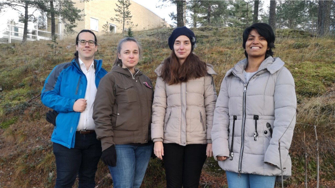 forskargrupp i Umeå bakom studien om zoonotisk klamydia bakterien