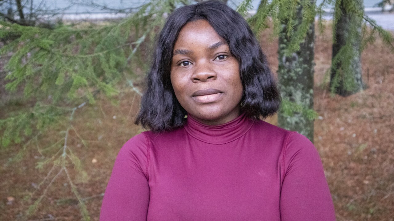 Bild på studenten Helen Mkandawire i kursen Omställning till ett hållbart samhälle