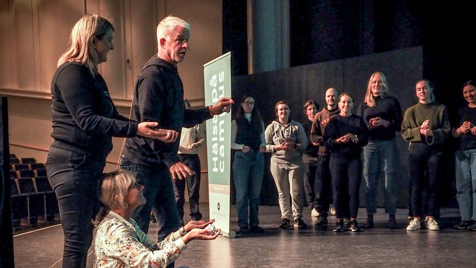 Dean Kriellaars, Sofia Åhman och Pernilla Eriksson