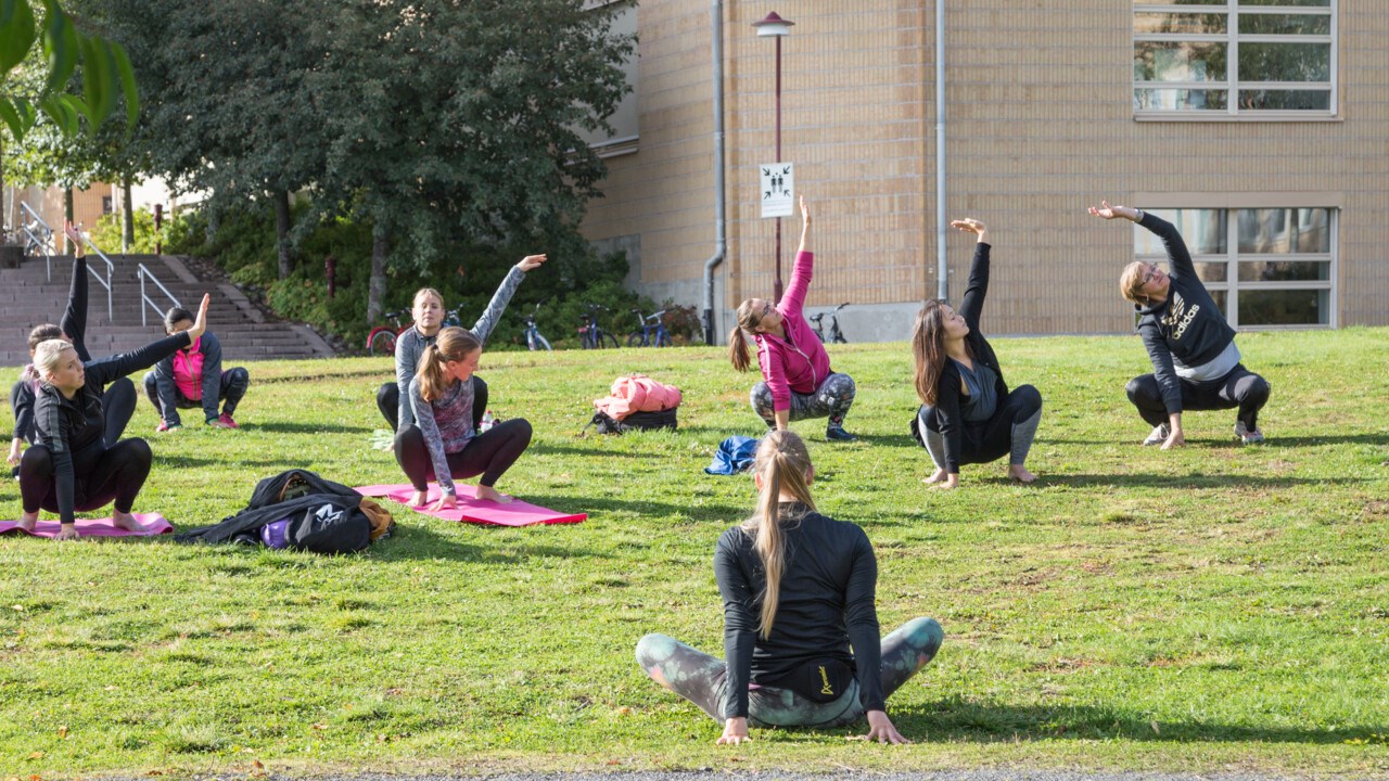 Ta chansen och träna med IKSU i samband med Hälsa på campus 