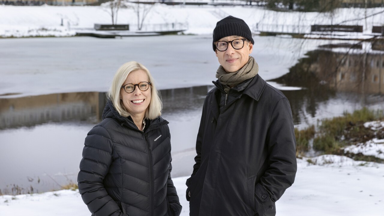 Sofia Lundberg och Mats Bergman