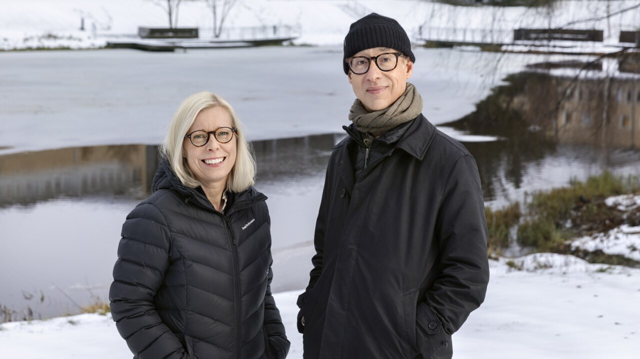 Sofia Lundberg och Mats Bergman