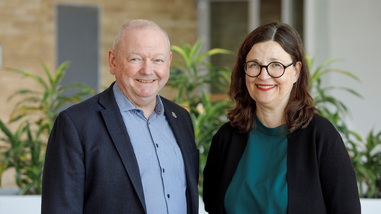 rektor och anna Hans Adolfsson och Anna Ekström