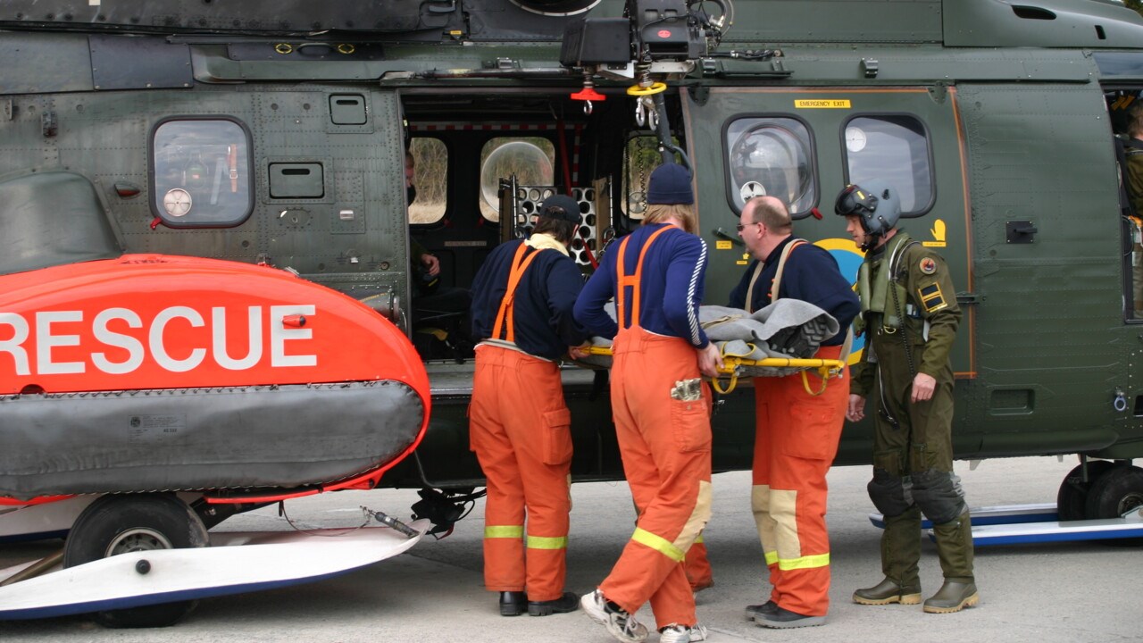 Helikopterövning IKK-programmet