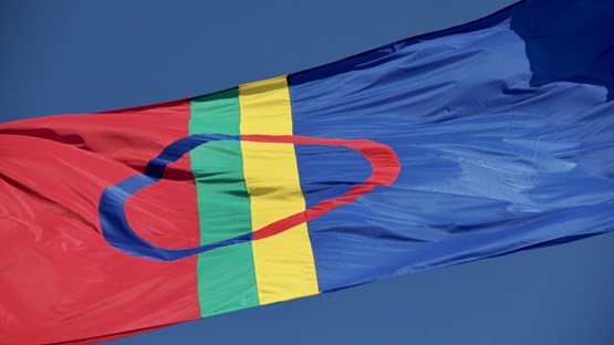 the Sami flag