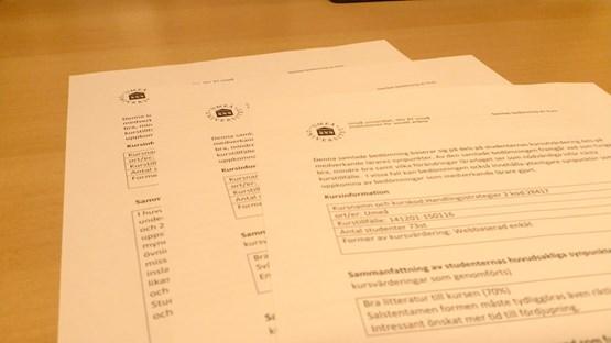 Kursutvärdering