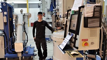 Bild på Wictor Salmonsson, processoperatör
