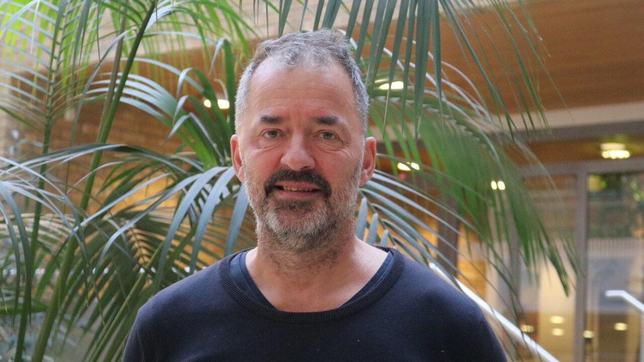 Portrait of Stefan Björklund, scientific coordinator of the Chemical Biological Centre (KBC) 