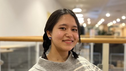 Marina Sakurai, exchange student from Japan