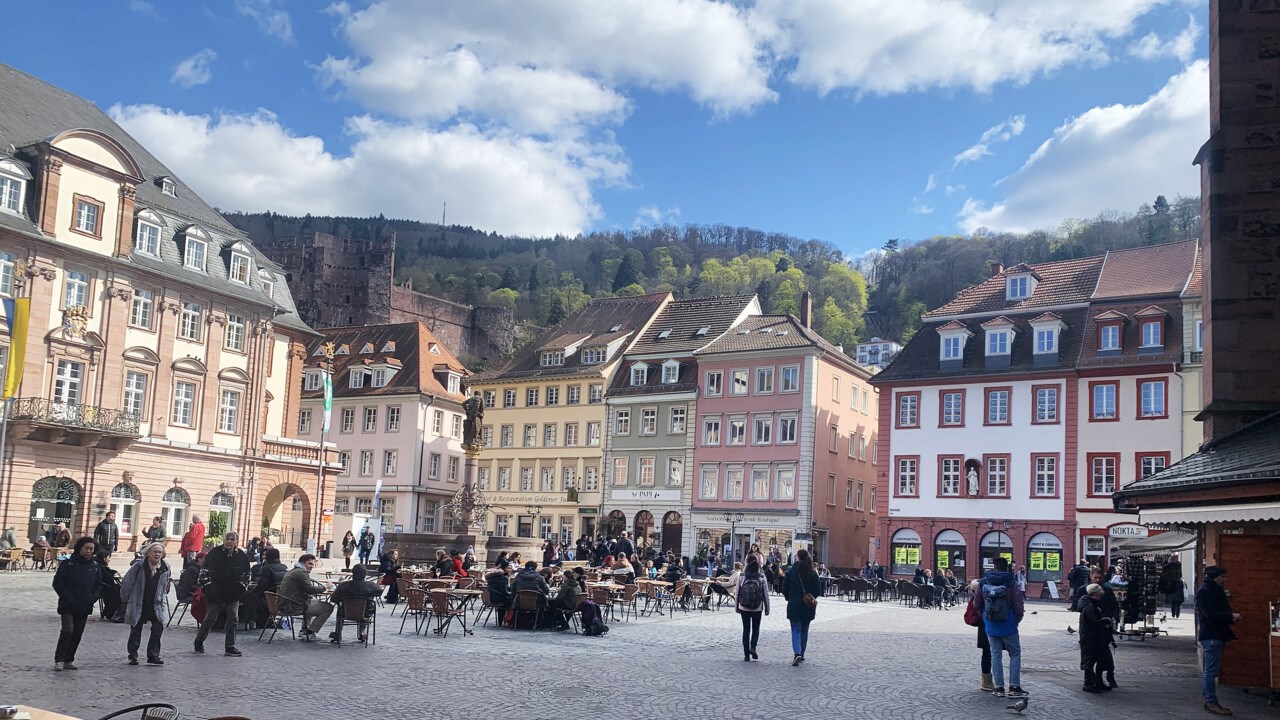 Torg i Heidelberg
