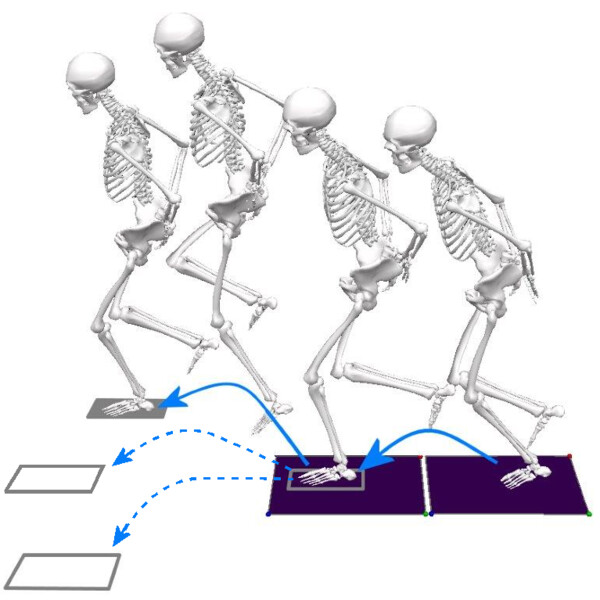 Bild på skelett som hoppar