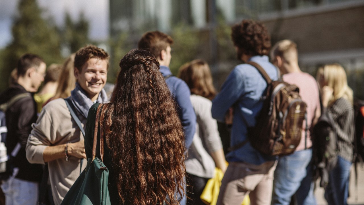 Bild på Internationella studenter