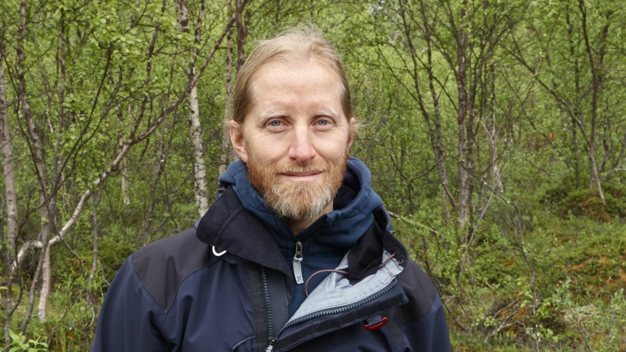 Jan Karlsson director of the Climate Impacts Research  Centre, CIRC, in Abisko.