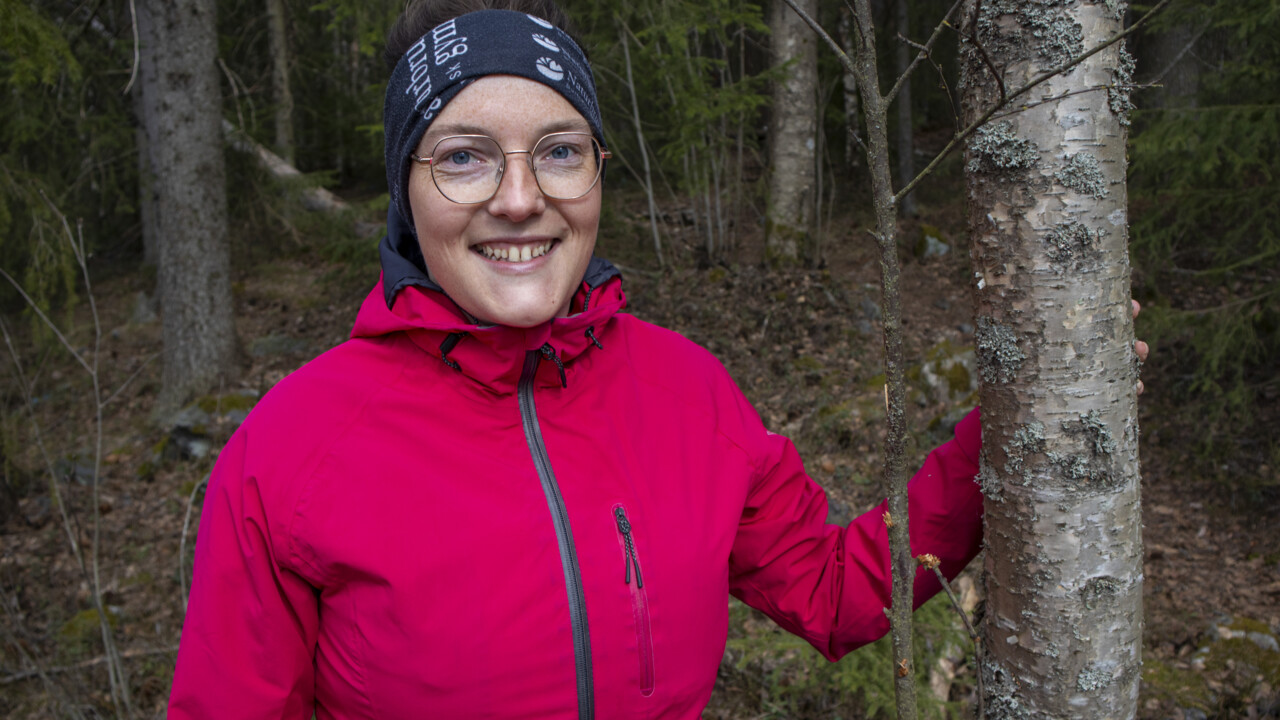 Bild på Jessica Tjäder, masterstudent i ekologi