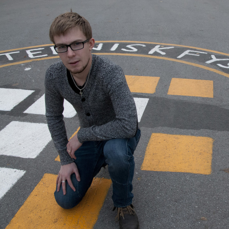 Bild på Johannes Stenbäck, student