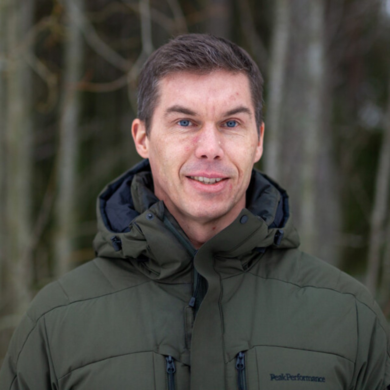 Porträtt på Micael Jonsson, forskare vid institutionen för ekologi, miljö och geoetenskap, Umeå universitet.