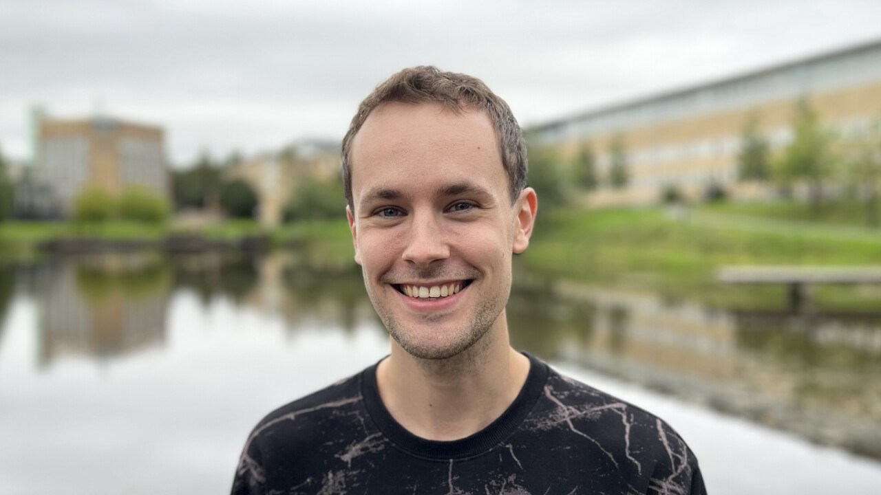 Image of master's in AI student Joost Vossers