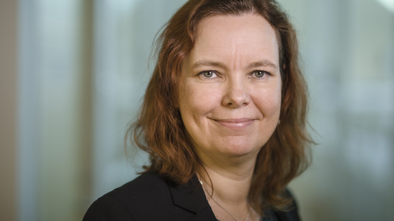 Porträtt på Åsa Karlsson Sjögren, Institutionen för idé- och samhällsstudier, Umeå universitet.