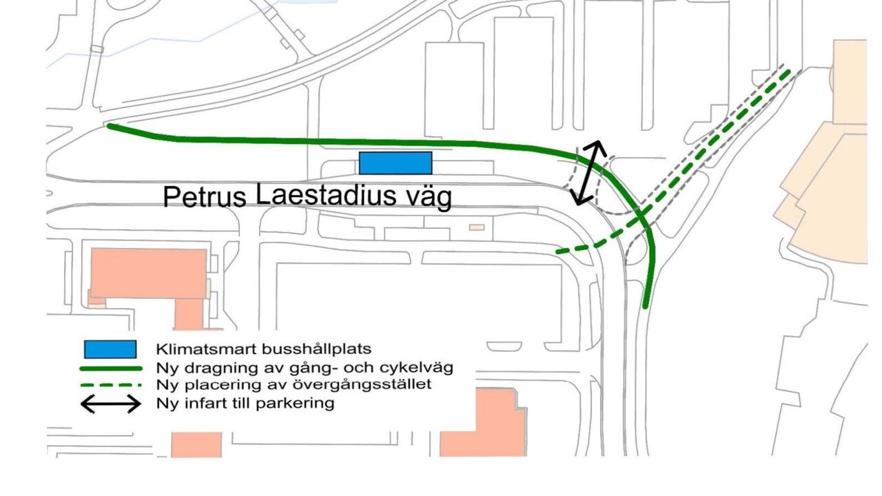 klimatsmart busshållplats