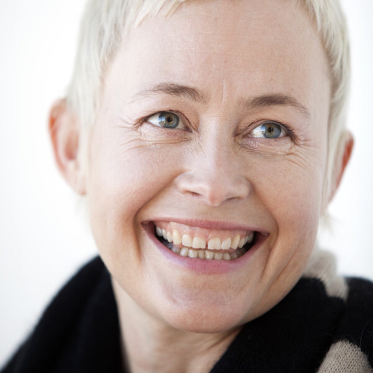 Bild på Katarina Pierre, chef för Bildmuseet i Umeå. 