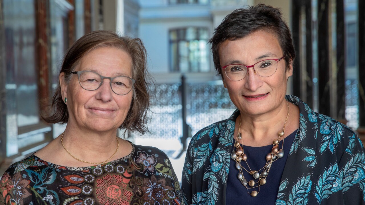 Kerstin Sahlin och Virginia Dignum, WASP