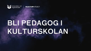 bli pedagog i kulturskolan