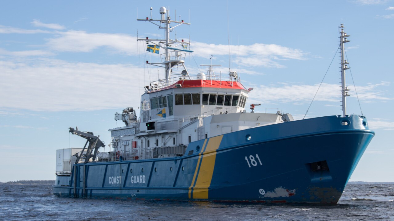 kustbevakningens fartyg KBV 181
