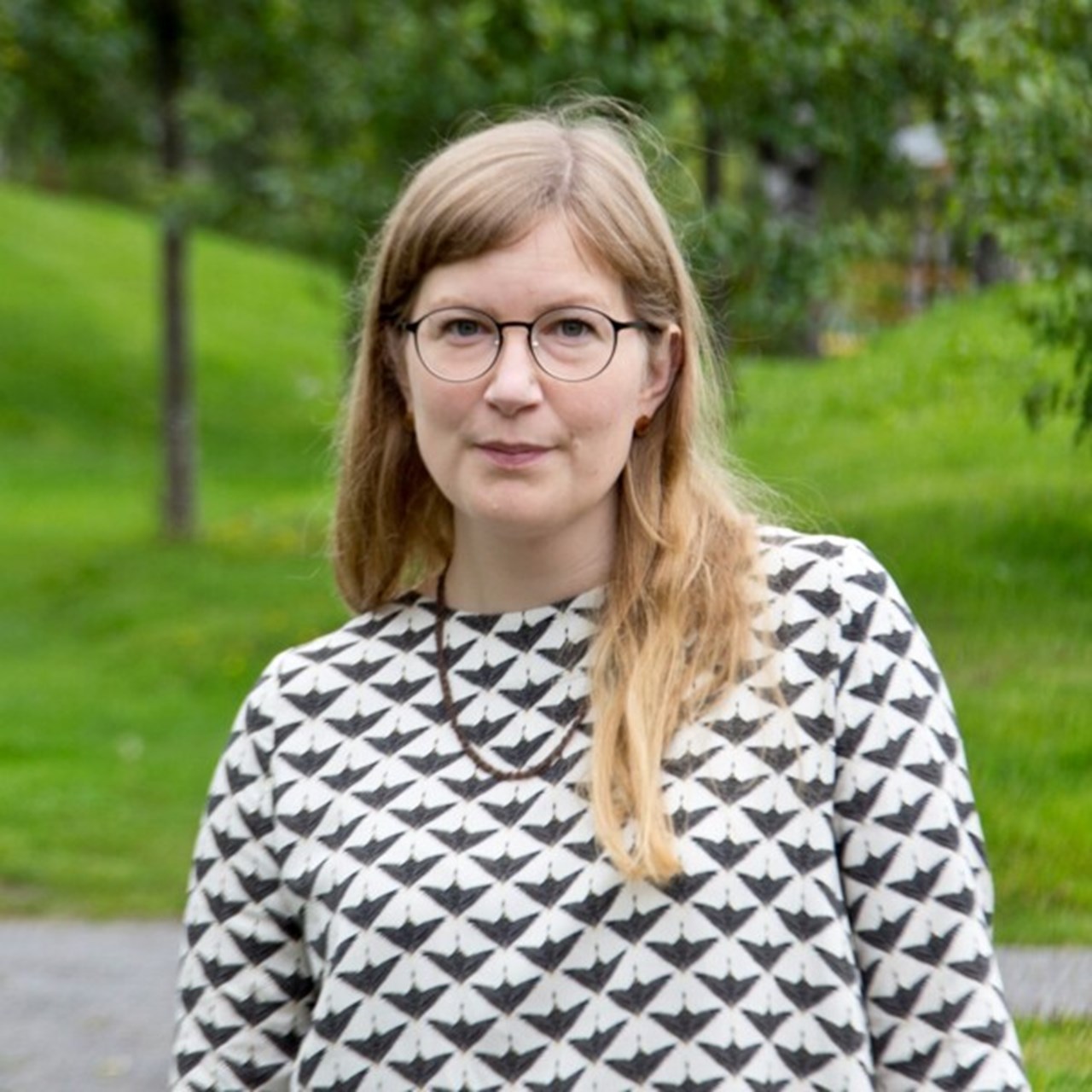 Porträtt av Lena Enqvist, Juridiska institutionen