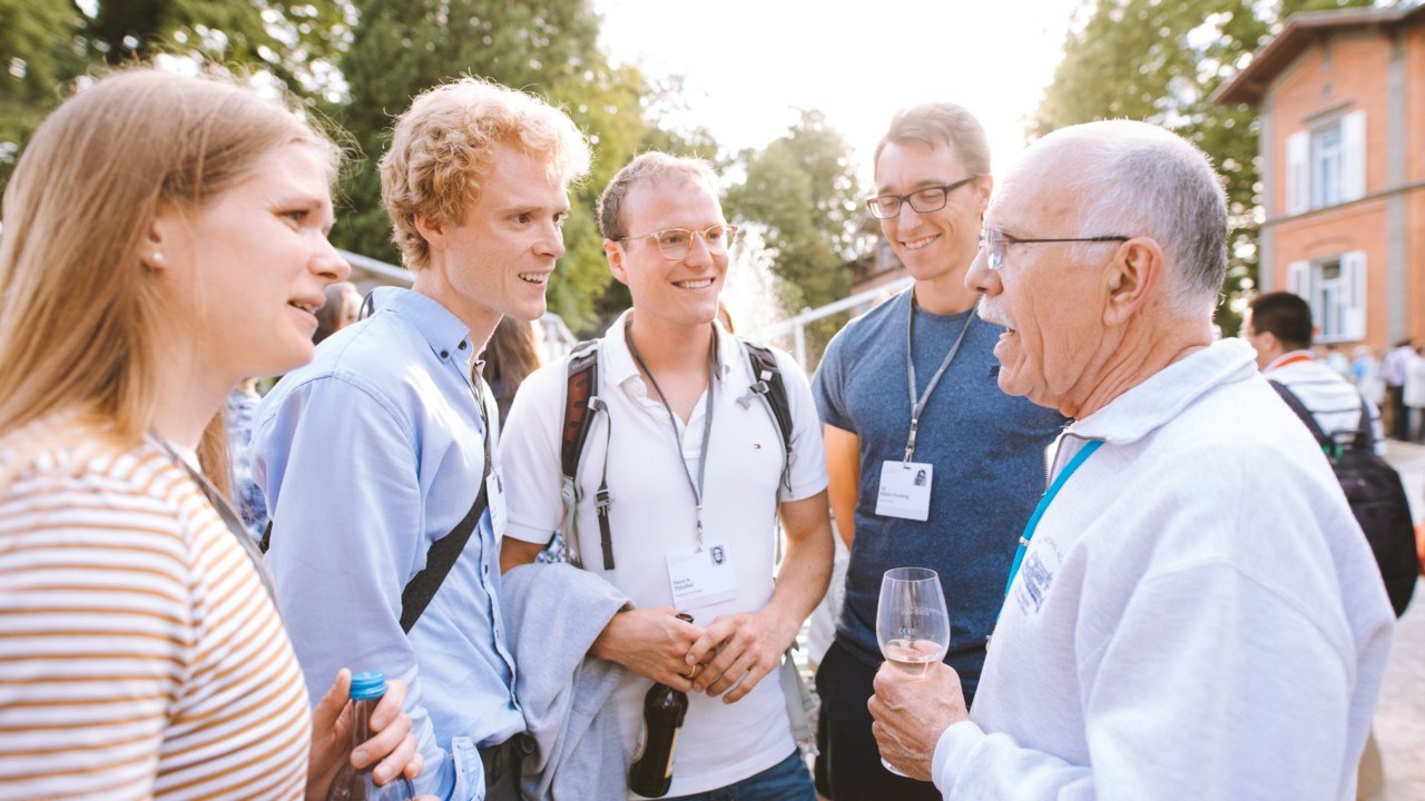 Bild från Lindau Nobel Laureate Meeting 2018