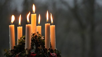 Photo of a Lucia crown.