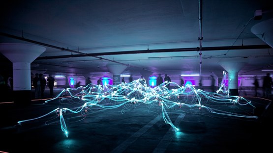 Network Art Installation in Toronto, Canada