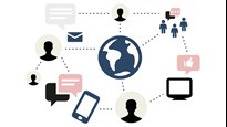 Illustraion of a network of people