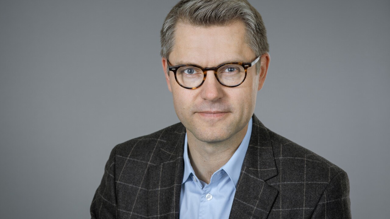 Porträtt på Christer Nordlund, Idé- och samhällsstudier vid Umeå universitet.