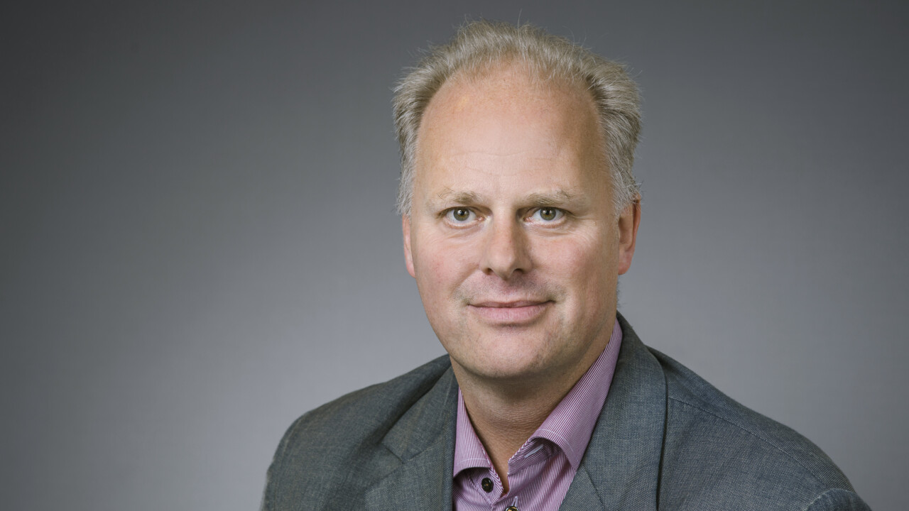 Porträtt på Lars Nyberg, lärarrepresentant i universitetsstyrelsen.