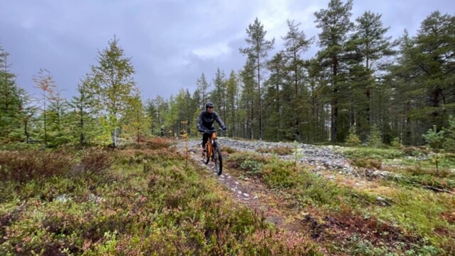 Mountainbike med Obbola Outdoor