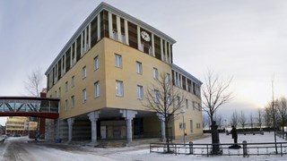 Återsamlingsplats campus Örnsköldsvik