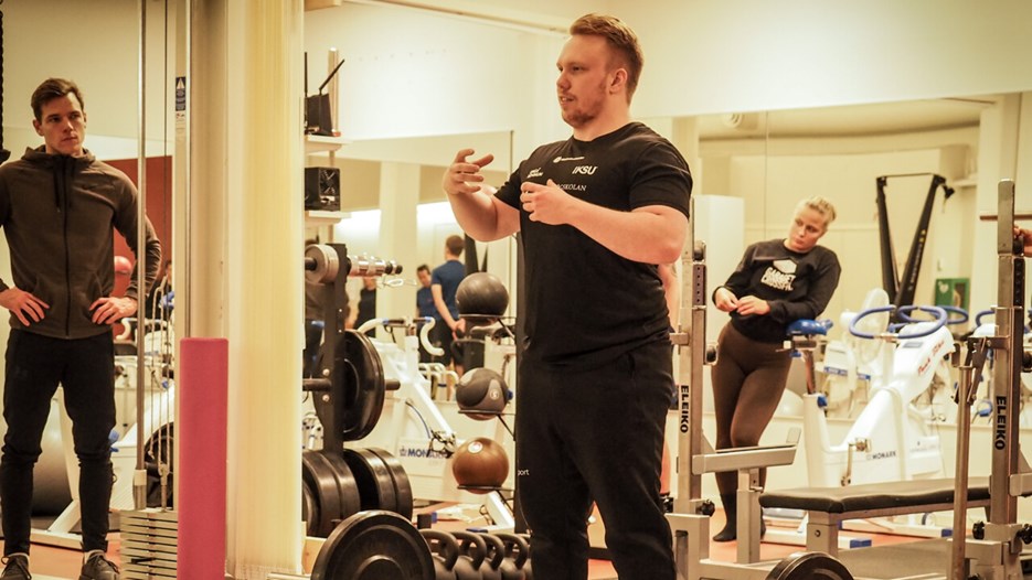 Emil johansson, elitidrottsstudent vid Umeå universitet
