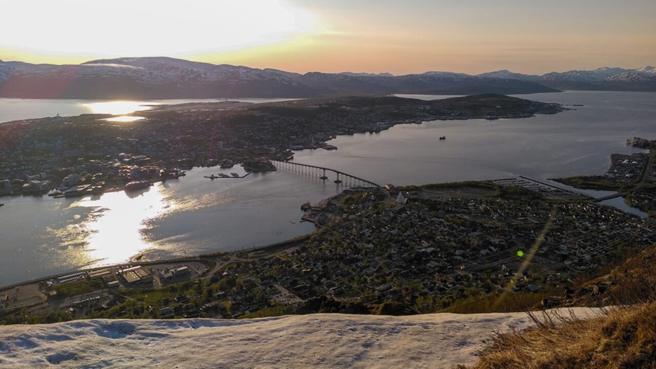 View over Tromsø
