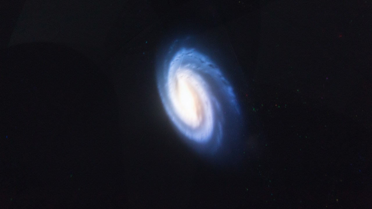 Bild från planetarium