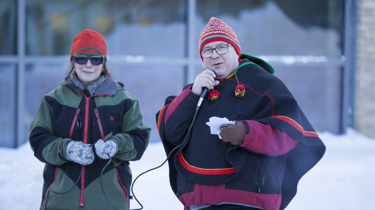 Bild på Samisk nationaldag 2019 på Umeå universitet