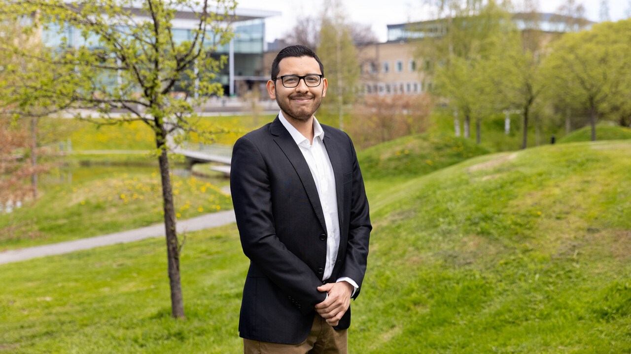 Sergio Flores, Umeå University's Global Swede 2021