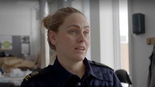 Lisa Dahlkvist, polisstudent.