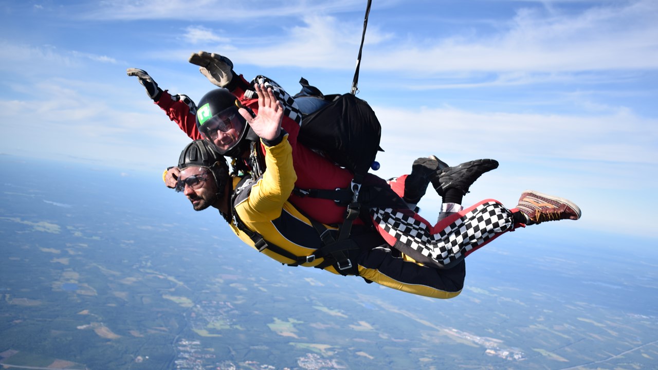 Photo of Asim Mehmood Skydiving