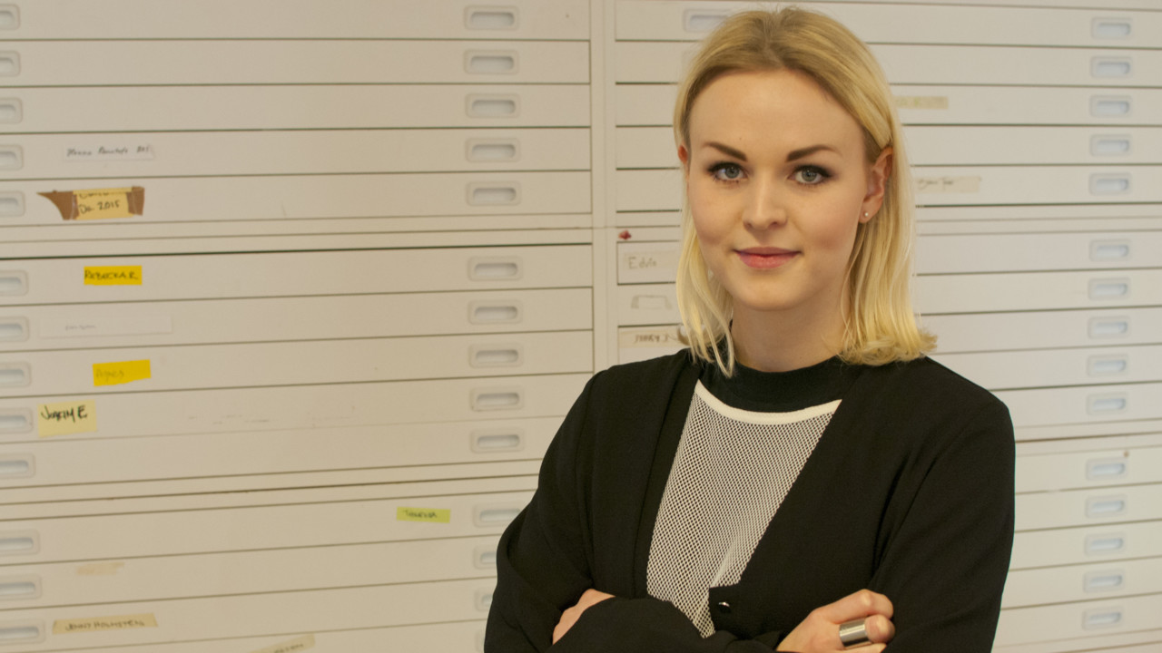 Bild på Sofia Bjurman, designstudent