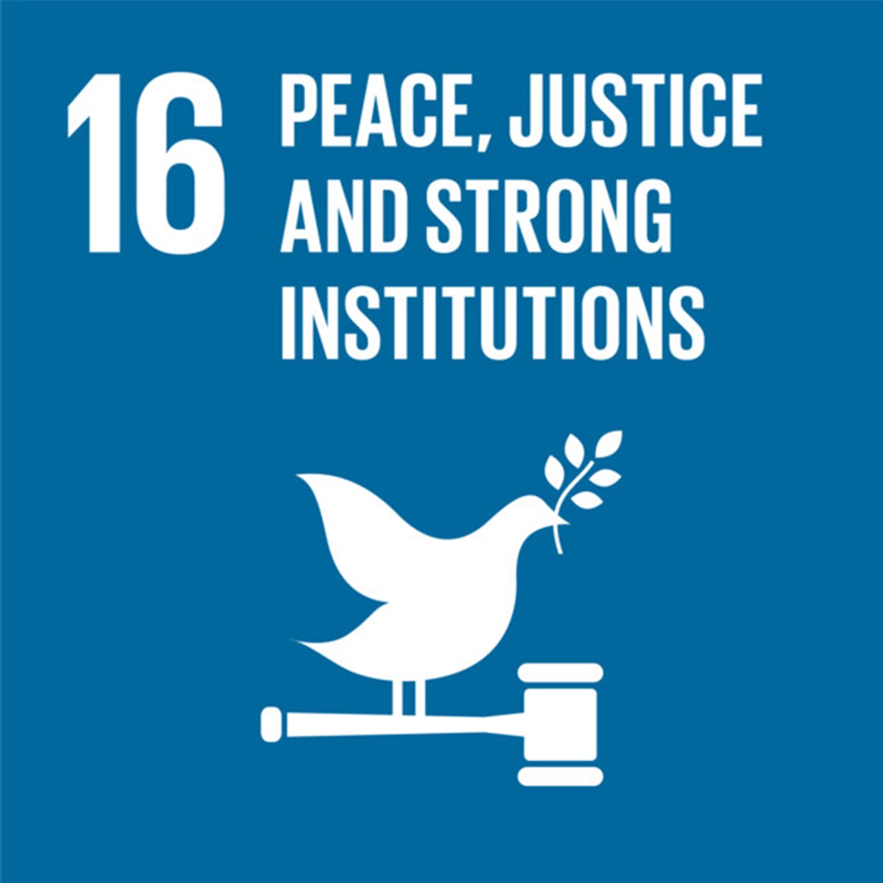The Global Goals, Goal 16 - Peace, Justice and Strong Institutions