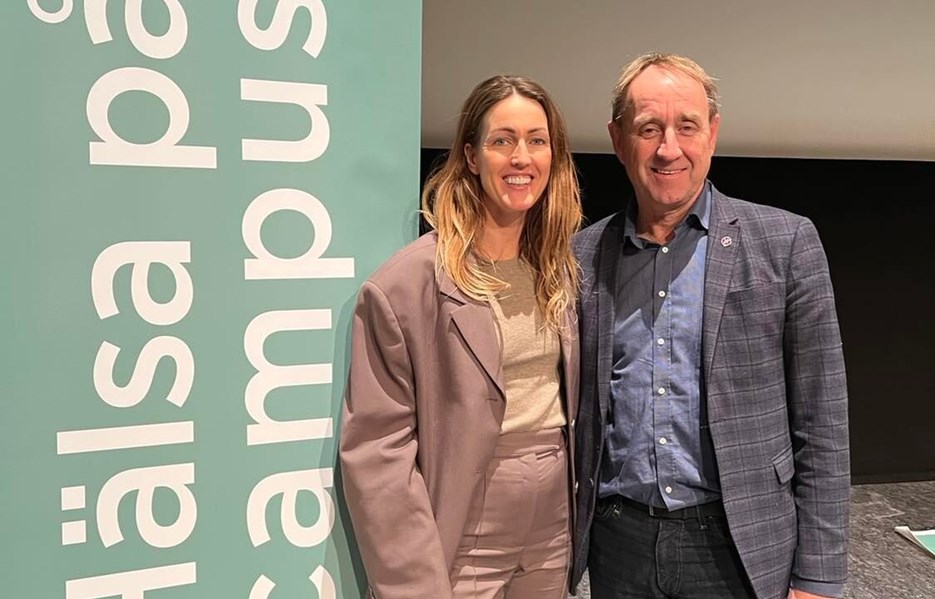 Therese Alshammar och Carl-Johan Sundberg