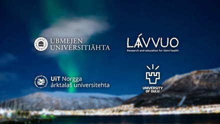 Lávvuo och UTRI presenterar Effekterna av COVID-18 pandemin på europeiska arktisområdet och urfolkshälsa. Umeå Universitet, Lávvuo forskning för samisk hälsa, UiT och University of Oulu.