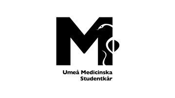 Bild på Umeå Medicinska studentkårs logotyp.