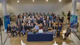 Bild från ceremonin för utnämnda lärare oktober 2019.