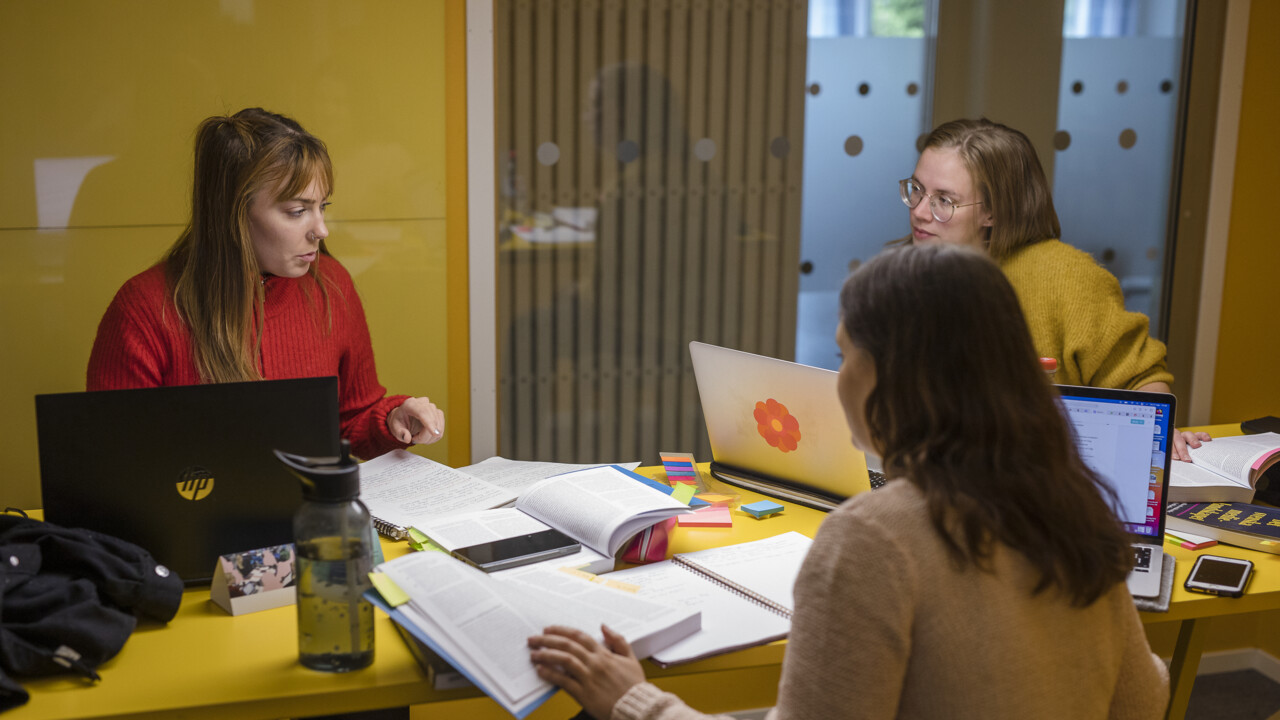 Book a group study room